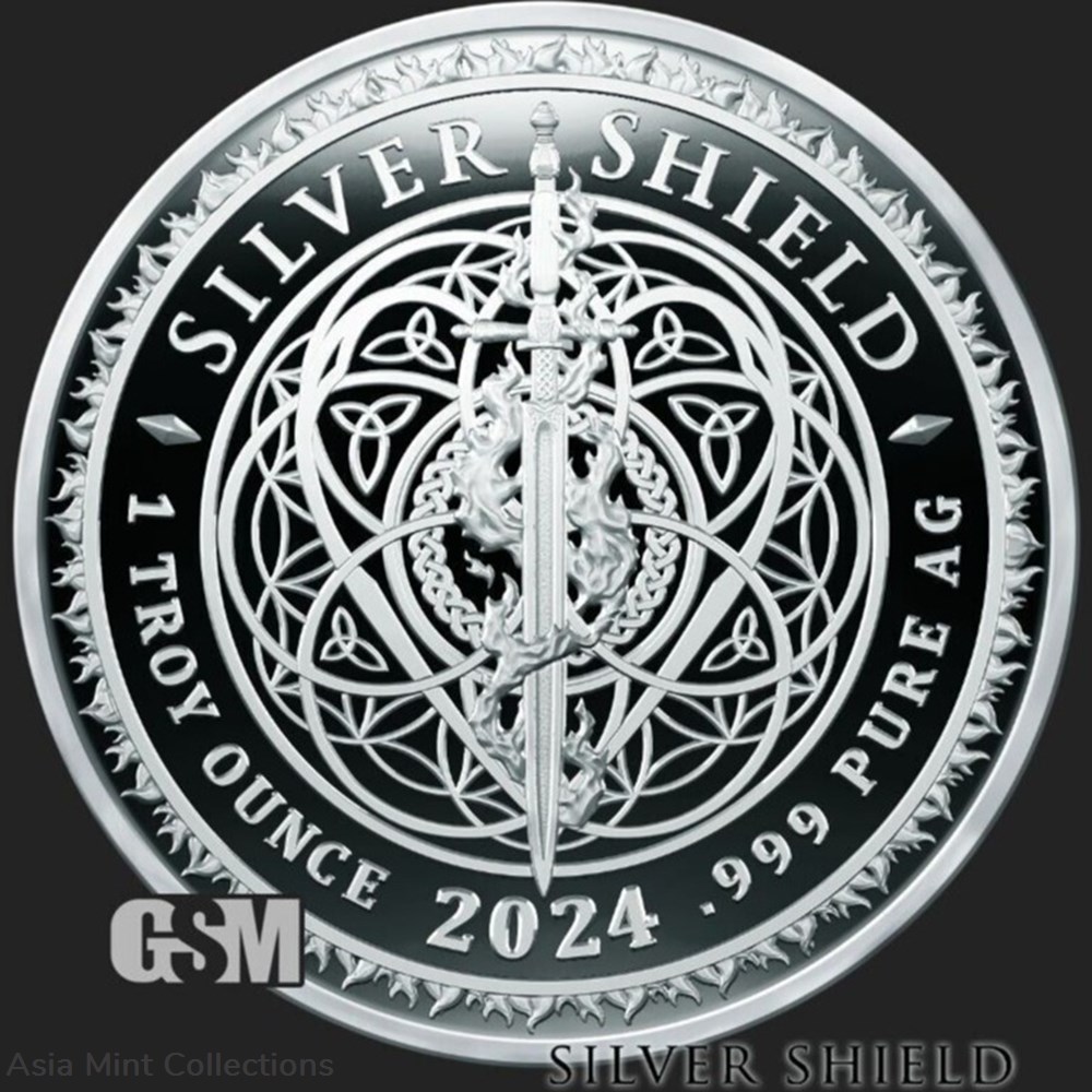 2024 1OZ GOVERNMENT IS THE PROBLEM PROOF - Silver Shield .999 Pure - "iN-HAND" 3 coins world united states 2024 1oz government is the problem proof silver shield 999 pure in hand