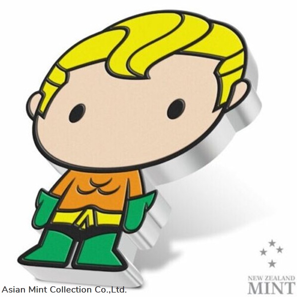 2021 Niue DC Aquaman 1 oz Silver Chibi Coin 2 coins ingots bullion ingot 2021 niue dc aquaman 1 oz silver chibi coin