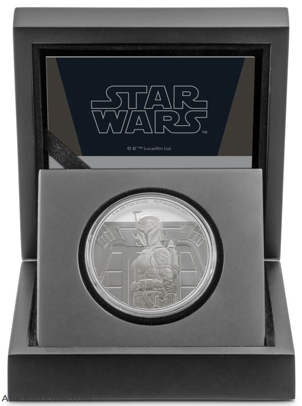 2022 - 1 OZ Silver Proof Coin - Star Wars Mandalorian