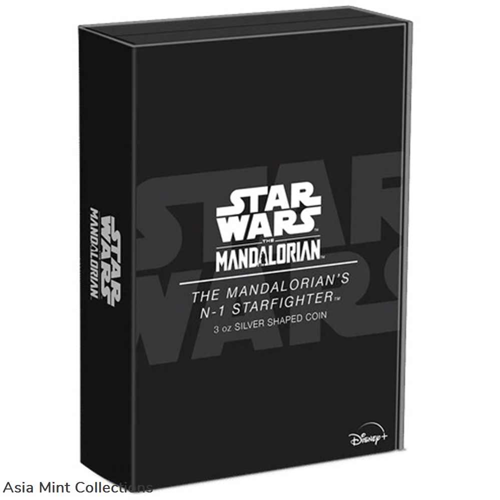 2023 Star Wars Mandalorian N-1 Starfighter 3 oz Silver Coin - Only 1,000 Minted! 7 coins ingots bullion 2023 star wars mandalorian n 1 starfighter 3 oz silver coin only 1 000 minted