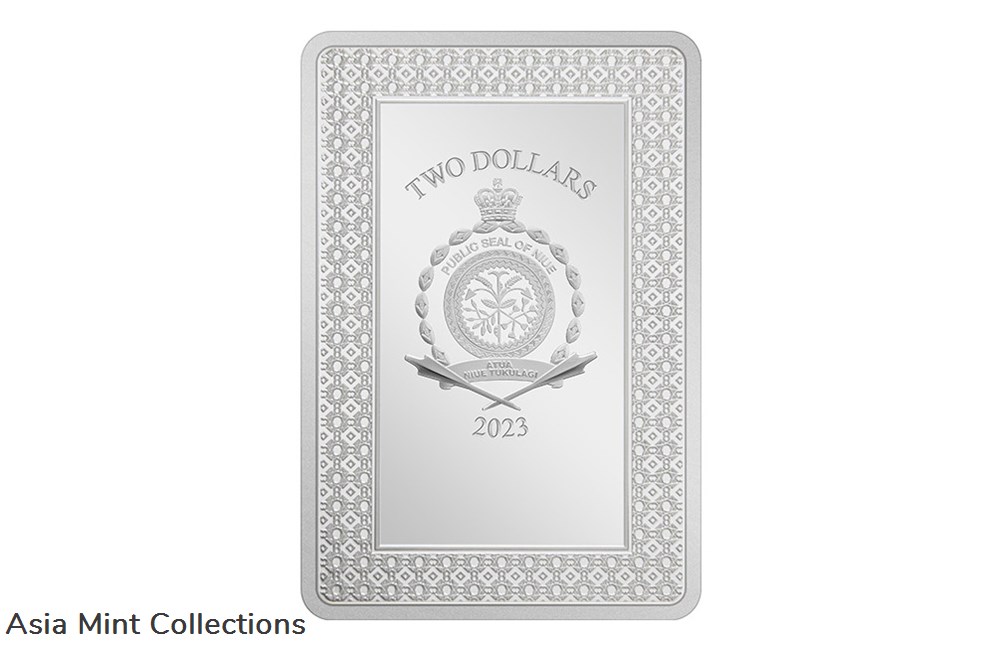 2023 - Niue Tarot Cards – The Hanged Man 1oz Silver Coin 2 coins ingots bullion 2023 niue tarot cards the hanged man 1oz silver coin