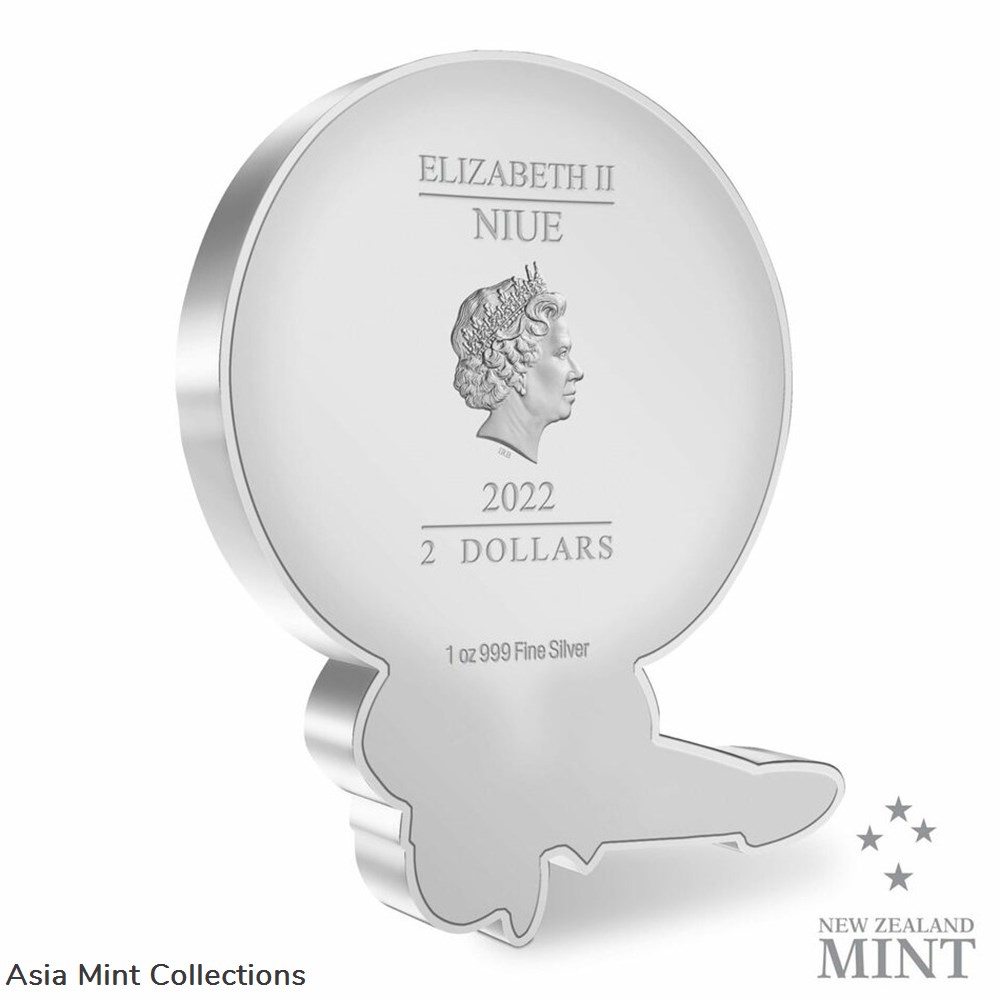 2022 Niue Warriors of History Ninja 1 oz. Silver Proof Chibi Coin 3 coins ingots bullion 2022 niue warriors of history ninja 1 oz silver proof chibi coin