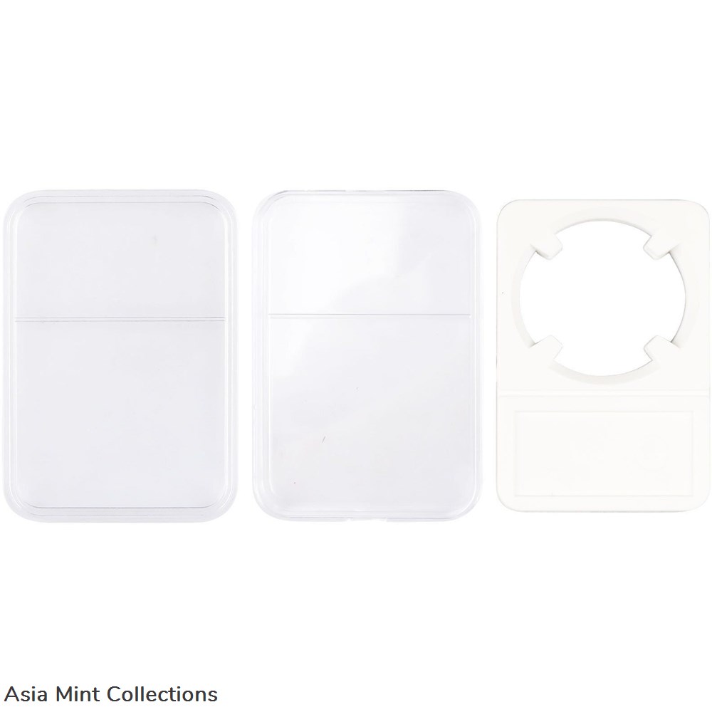 2022 - 10-Pack Coin Slab Display Holder Storage 40mm for AMERICAN SILVER EAGLE 1oz Coin 4 coins ingots bullion 2022 10 pack coin slab display holder storage 40mm for american silver eagle 1oz coin