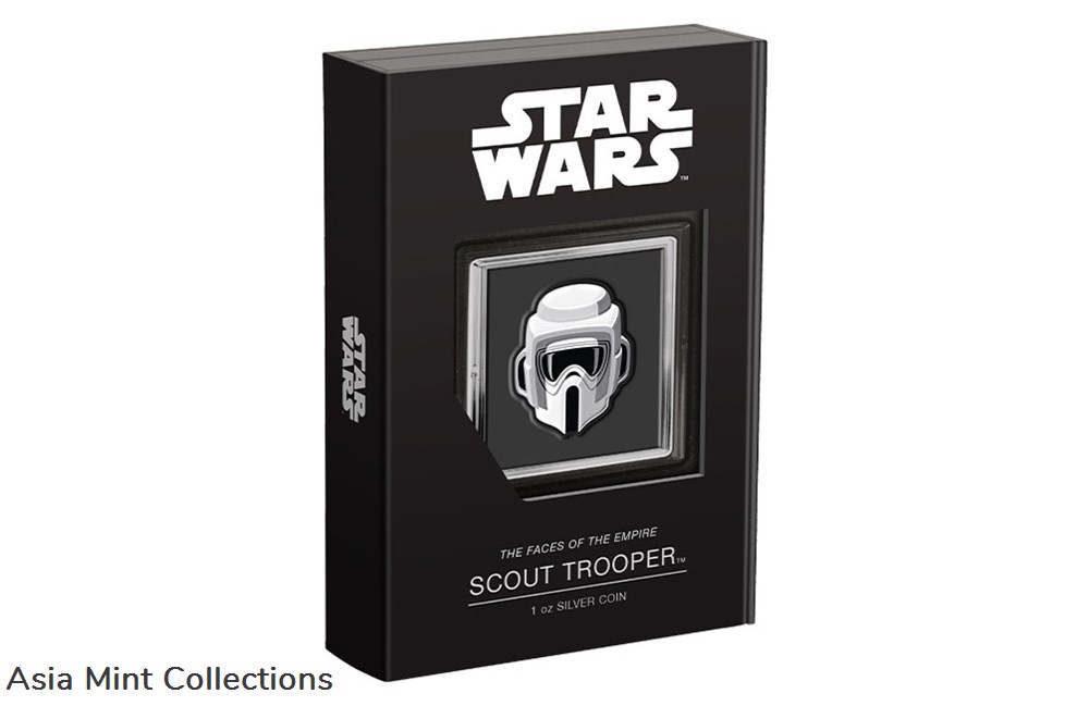 2021 SCOUT TROOPER 1 oz Silver Star Wars Faces of the Empire 5 coins ingots bullion coin 2021 scout trooper 1 oz silver star wars faces of the empire