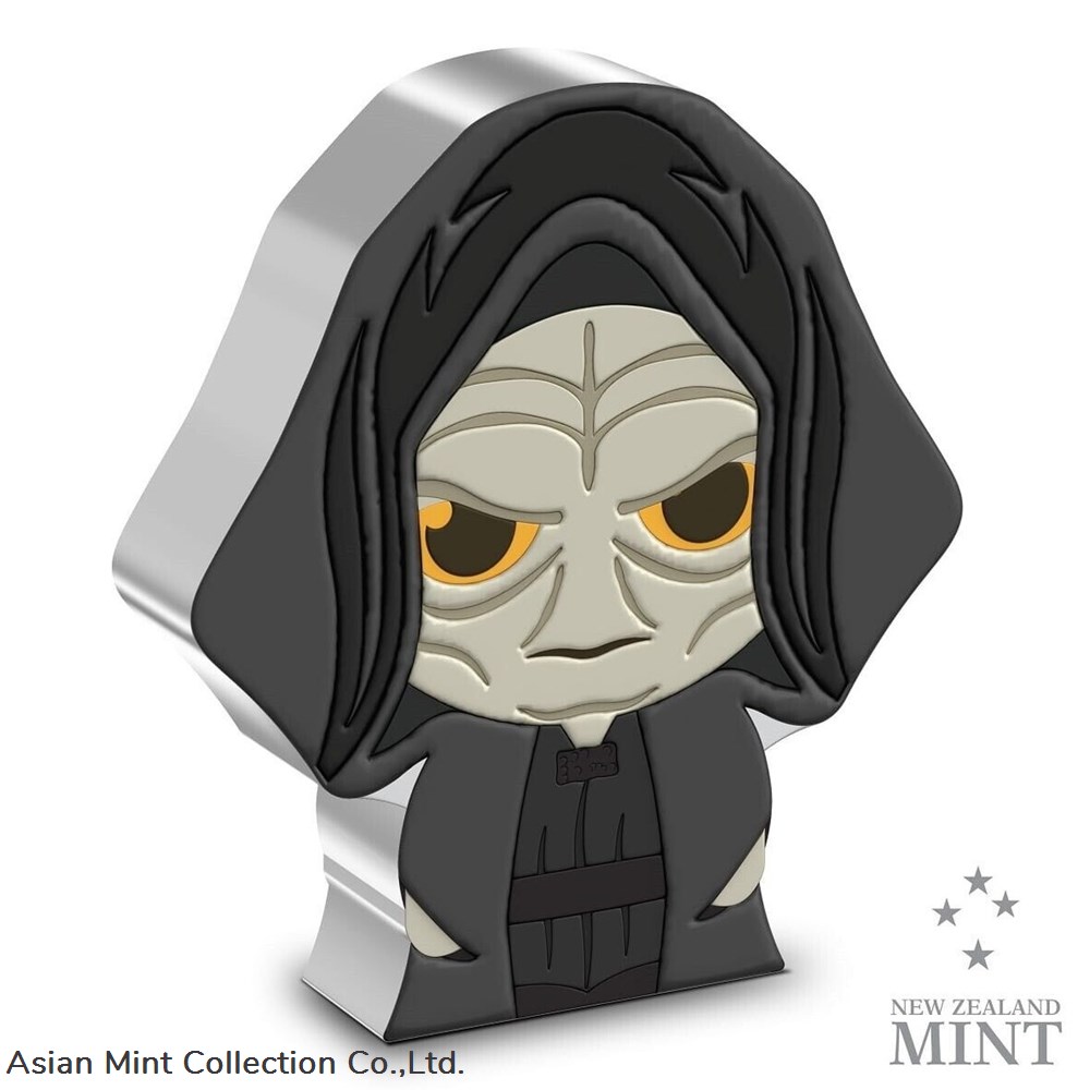 coins ingots bullion 2022 niue star wars emperor palpatine 1oz silver chibi proof coin