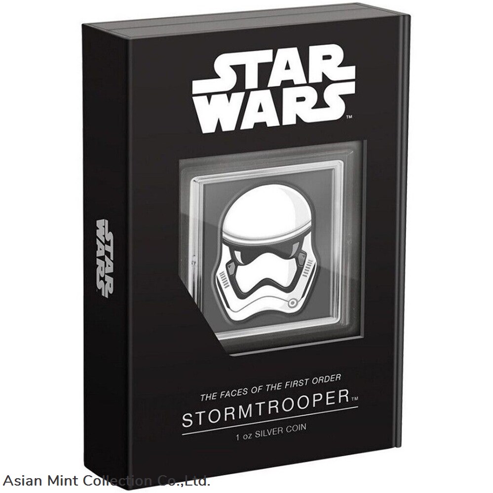 2022 Niue The Faces of the First Order Stormtrooper 1oz Silver Colored Proof Coin 4 coins ingots bullion ingot 2022 niue the faces of the first order stormtrooper 1oz silver colored proof coin