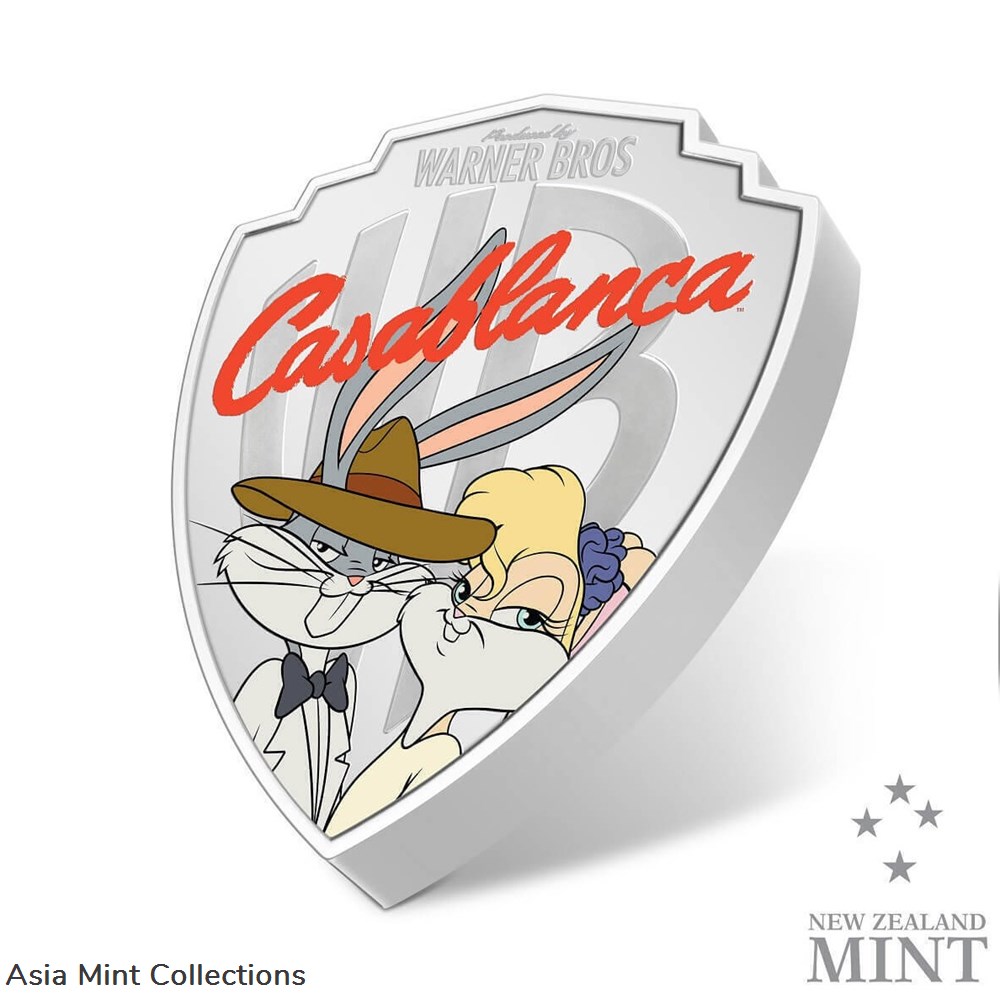 2023 Niue Warner Bros. Looney Tunes Mashups Casablanca 2oz Silver Proof Coin 3 coins ingots bullion 2023 niue warner bros looney tunes mashups casablanca 2oz silver proof coin
