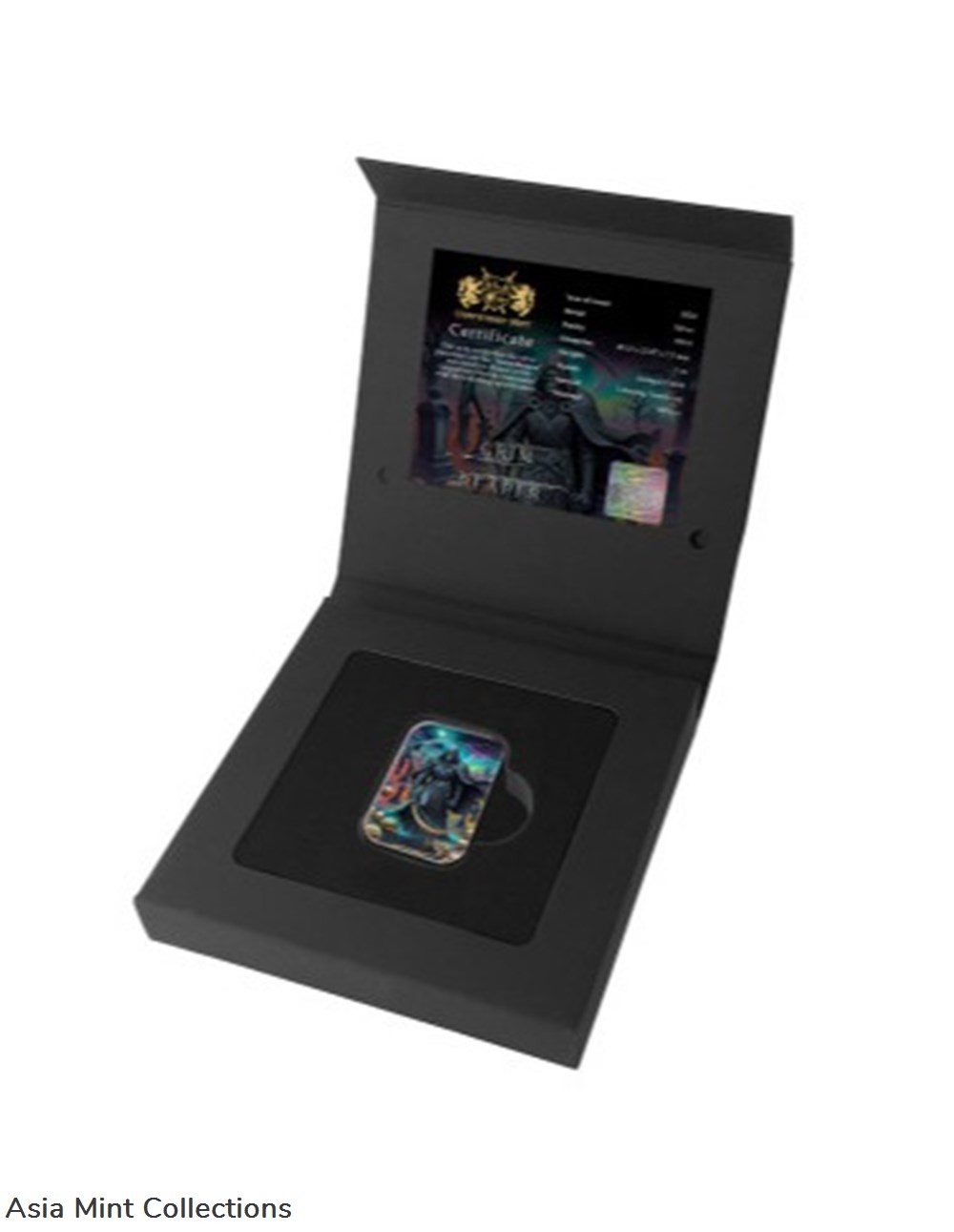2024 - GRIM REAPER Cast Bar 2 Oz Silver Bar 5 coins ingots bullion coin 2024 grim reaper cast bar 2 oz silver bar