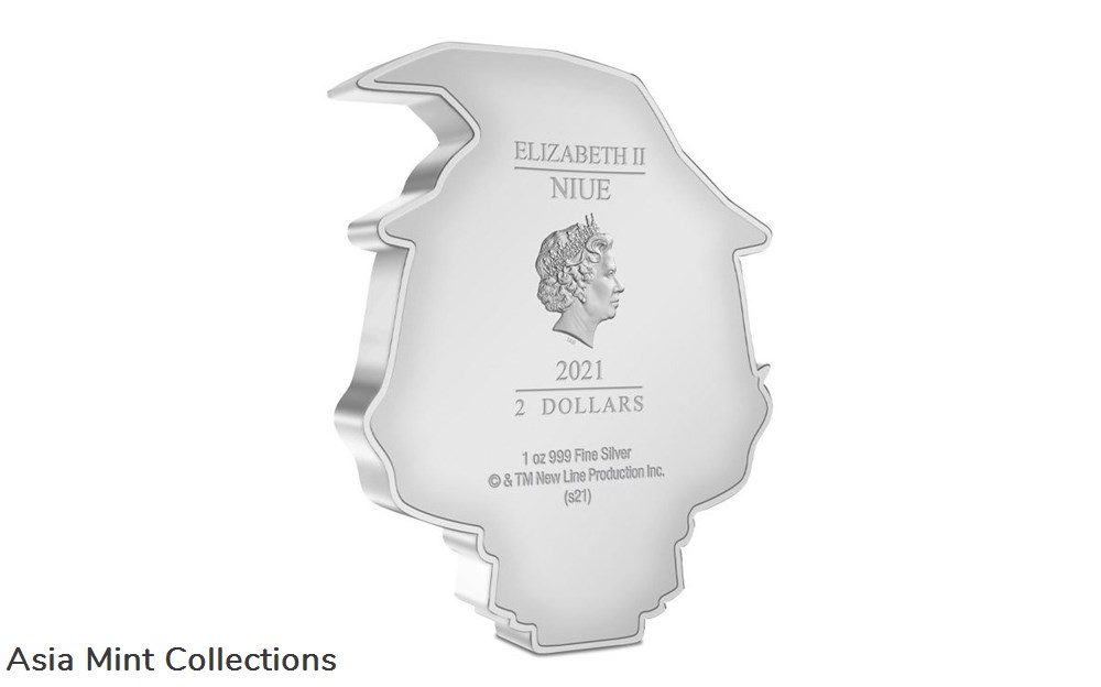 coins ingots bullion 2021 1oz 999 silver all ogp gandalf the grey proof coin brand new bu last 1