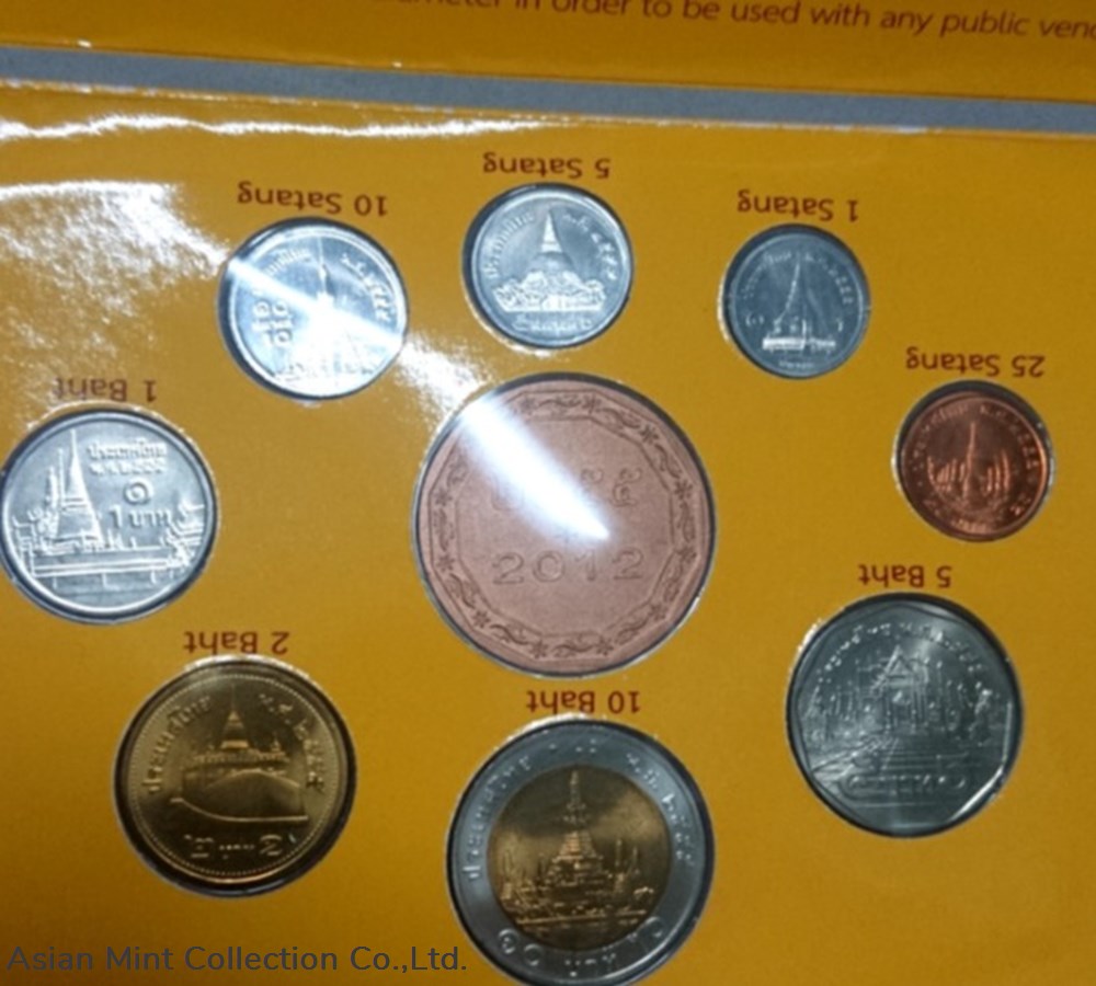 2012 - Circulation coin panel Complete set 2 coins 2012 circulation coin panel complete set