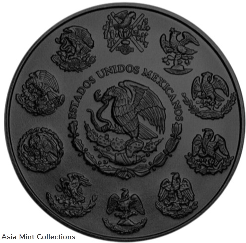2018 - 1 oz 999 Silver Mexican Libertad Dia de los Muertos Colorized & Ruthenium Plated 2 coins ingots bullion coin 2018 1 oz 999 silver mexican libertad dia de los muertos colorized ruthenium plated