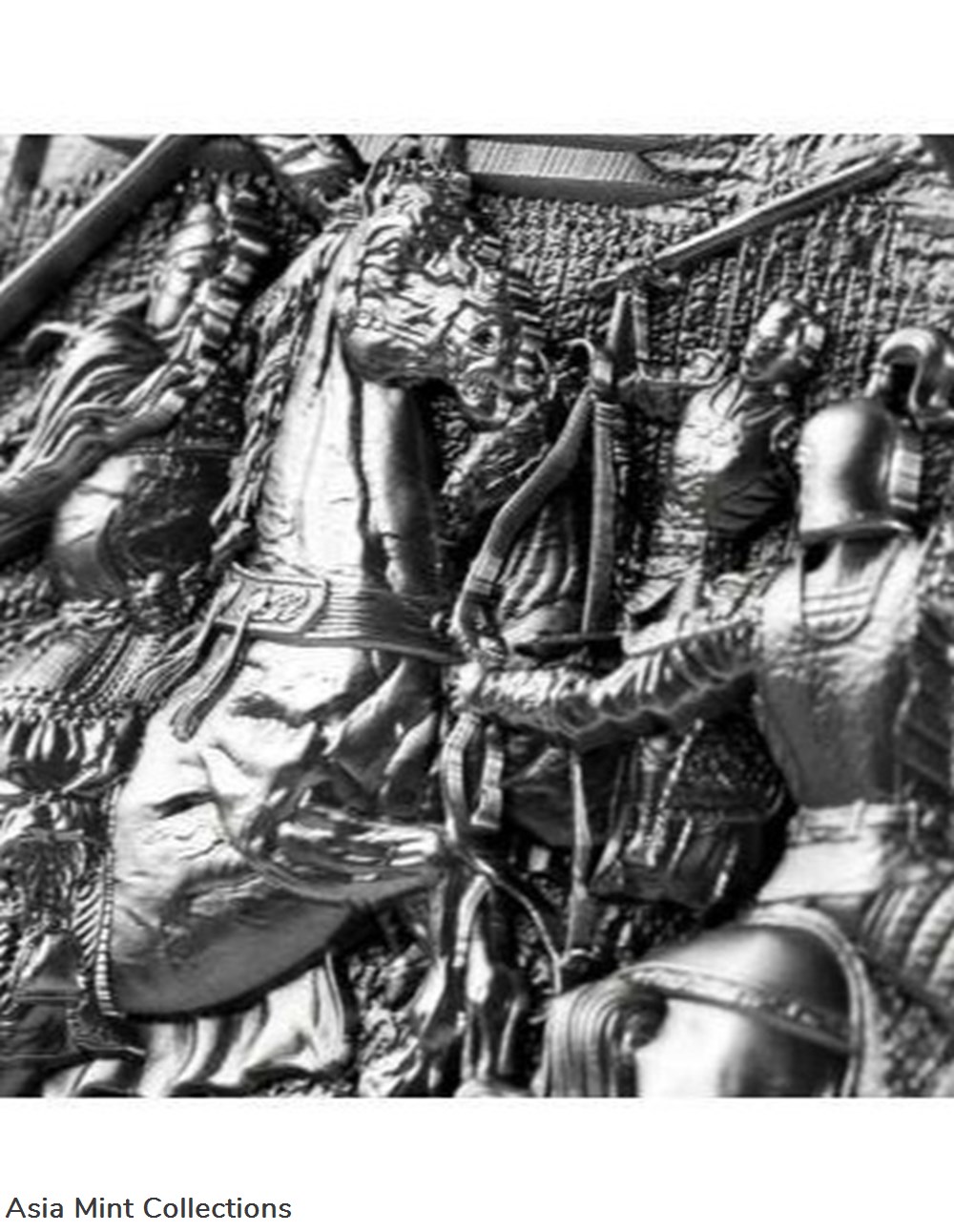 2022 - GUAN YU CROSSES 5 PASSES SLAYS 6 GENERALS 2 Oz Silver Coin 10000 CFA 4 coins ingots bullion ingot 2022 guan yu crosses 5 passes slays 6 generals 2 oz silver coin 10000 cfa