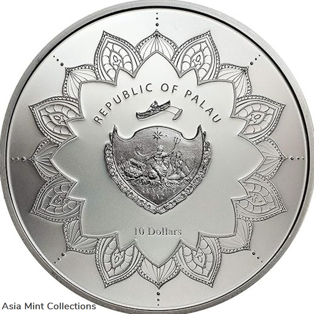 2018 - Palau $10 Laughing Buddha 2oz Silver Black Proof Coin 4 coins ingots bullion 2018 palau 10 laughing buddha 2oz silver black proof coin