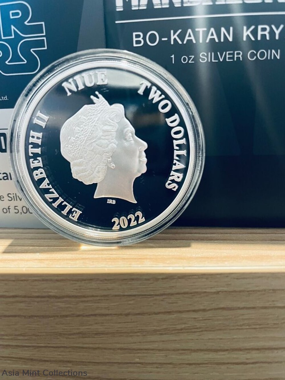 2022 - 1 OZ Silver Proof Coin - Star Wars Mandalorian Bo-Katan Kryze 8 coins ingots bullion 2022 1 oz silver proof coin star wars mandalorian bo katan kryze