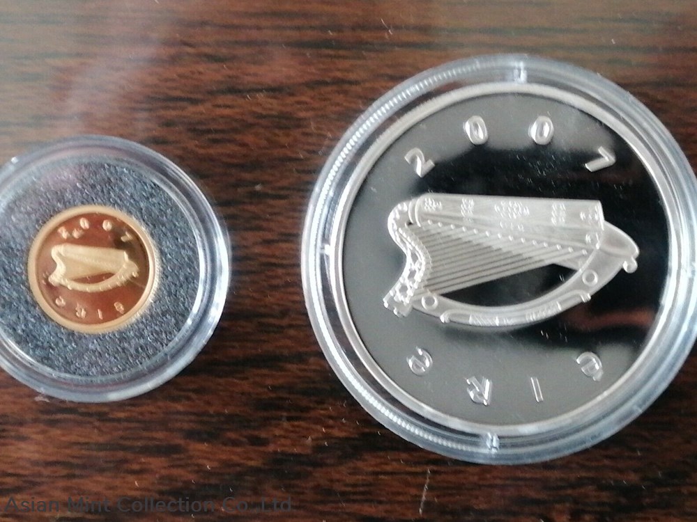 coins euros to 2007 euro coin set celtic culture 20 gold 10 silver