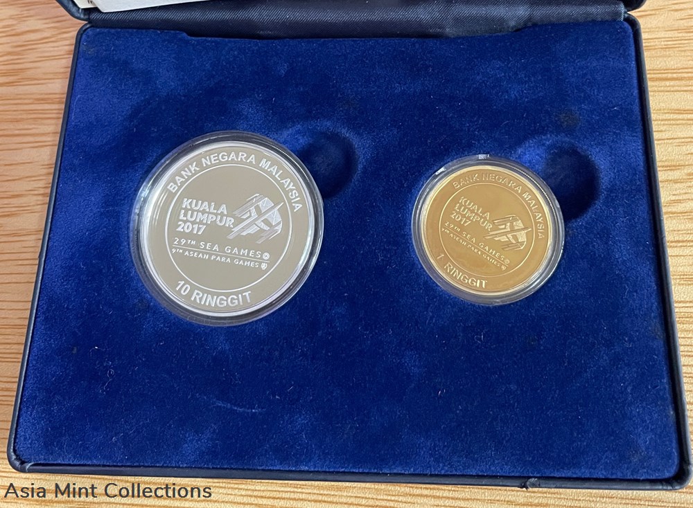 coins 2017 29th sea games proof coin set