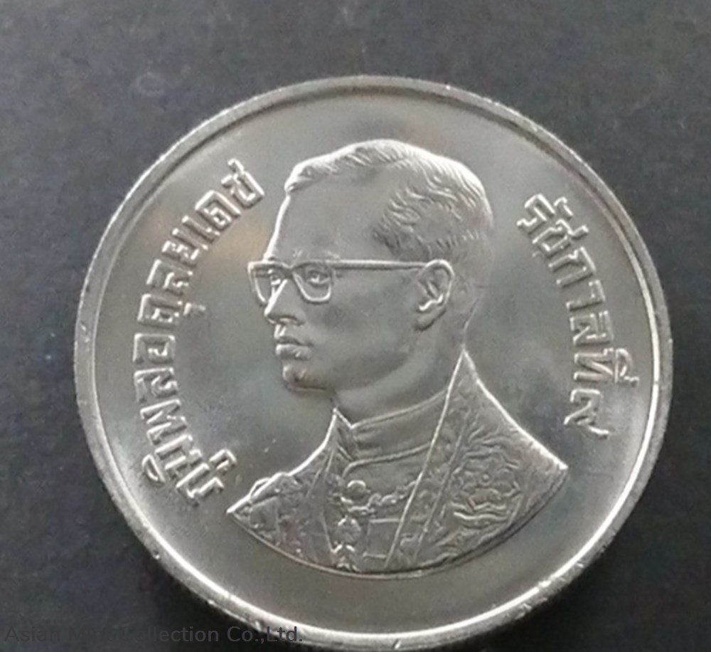 1986 - 10 baht coin, 6th ASEAN Orchid Fair, unused coins world thailand 1986 10 baht coin 6th asean orchid fair unused