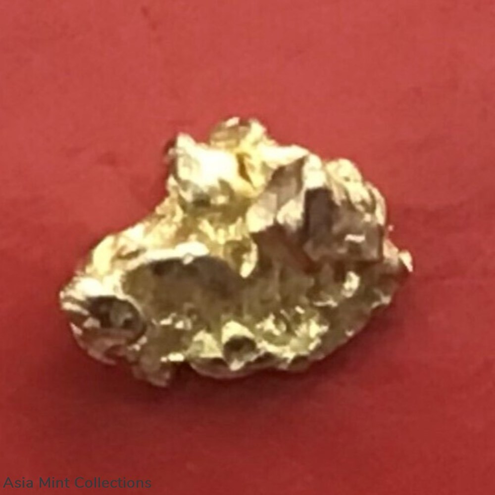 minerals meteorites 0 38 grams natural native australian solid high quality alluvial gold nugget