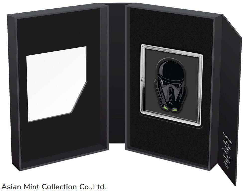 2022 - The Faces of the Empire Death Trooper 1oz Silver Coin Niue 5 coins ingots bullion 2022 the faces of the empire death trooper 1oz silver coin niue
