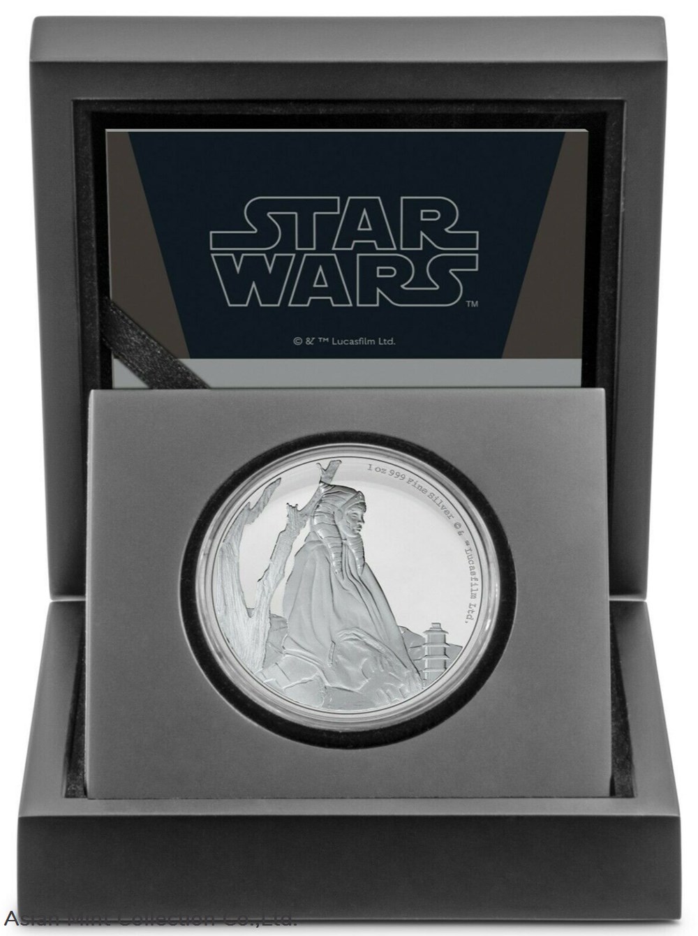 coins ingots bullion 2022 1 oz silver proof coin star wars classic ahsoka tano