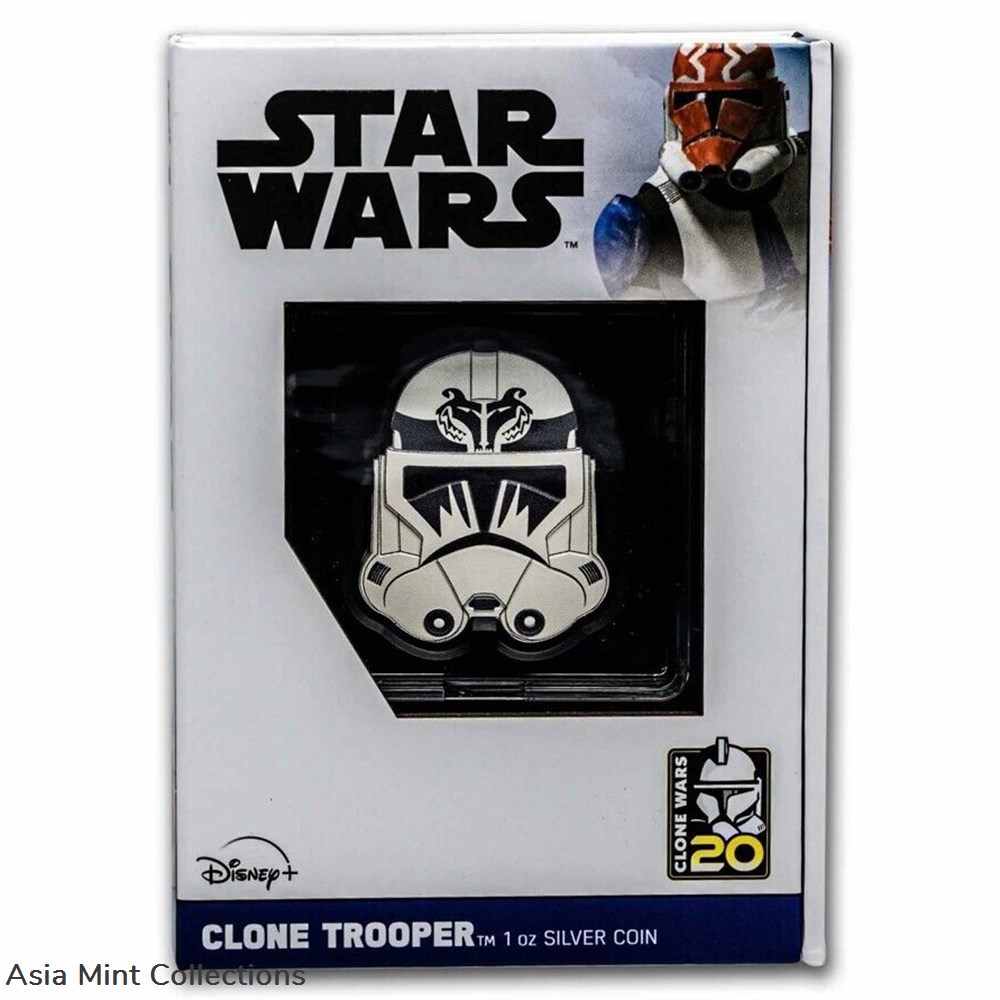 2023 Star Wars™ Clone Wars 20th Anniversary – 104th Battalion 1oz Silver Coin coins ingots bullion 2023 star wars clone wars 20th anniversary 104th battalion 1oz silver coin