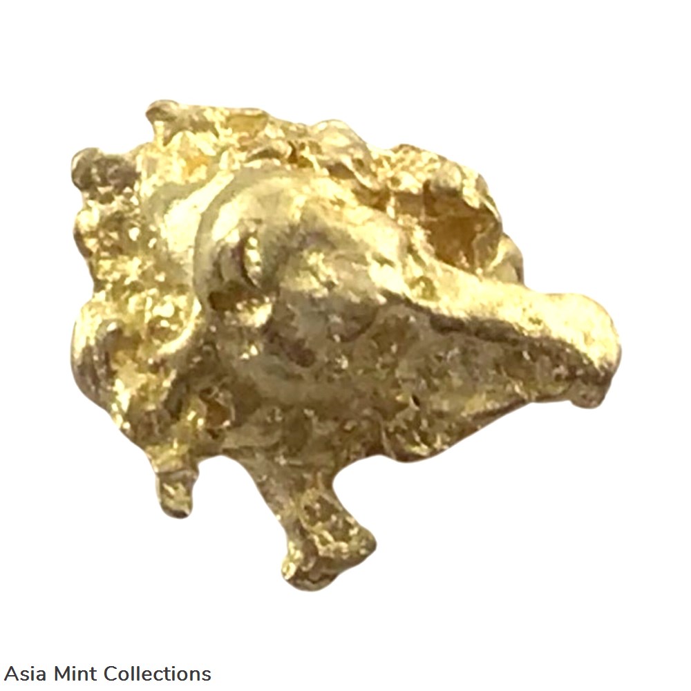 4.23 grams Natural Native Australian Solid High Quality Alluvial Gold Nugget minerals meteorites 4 23 grams natural native australian solid high quality alluvial gold nugget