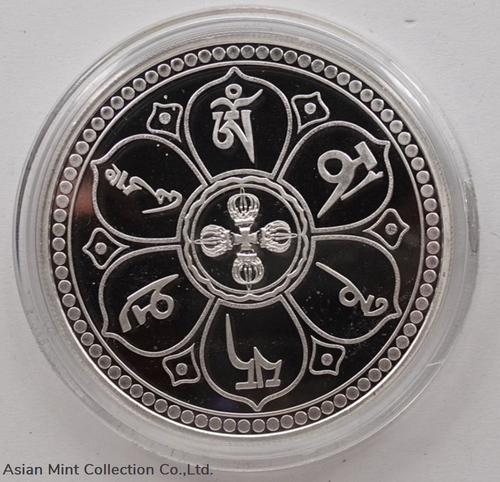 medals china official mint medal tibet four hand guan yin 50gram silver proof medal