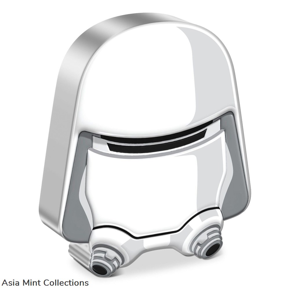 2022 -1 Oz Silver Proof - Star Wars The Faces of the First Order™ – Snowtrooper coins ingots bullion coin 2022 1 oz silver proof star wars the faces of the first order snowtrooper