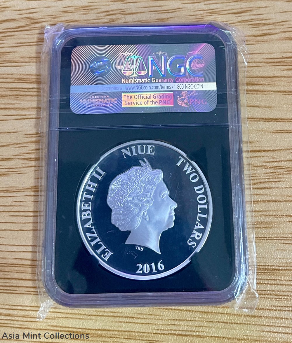 2016 Niue Star Wars PRINCESS LEIA R2D2 .999 Silver 1 oz coin NGC PF PR 70 Carrie coins ingots bullion 2016 niue star wars princess leia r2d2 999 silver 1 oz coin ngc pf pr 70 carrie