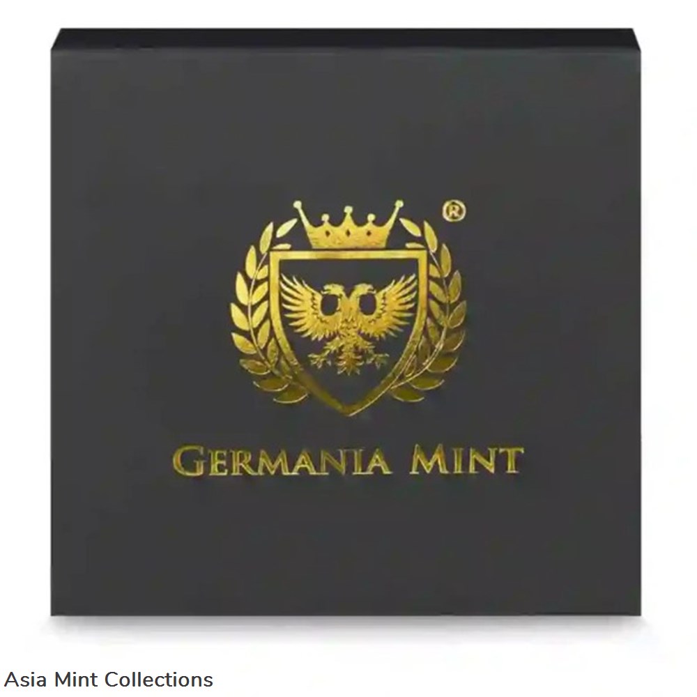 2024 - FREYJA Germania Goddess 2oz Silver Antique Colored Cast Bar 999 Made FIRST ISSUE 5 coins ingots bullion coin 2024 freyja germania goddess 2oz silver antique colored cast bar 999 made first issue
