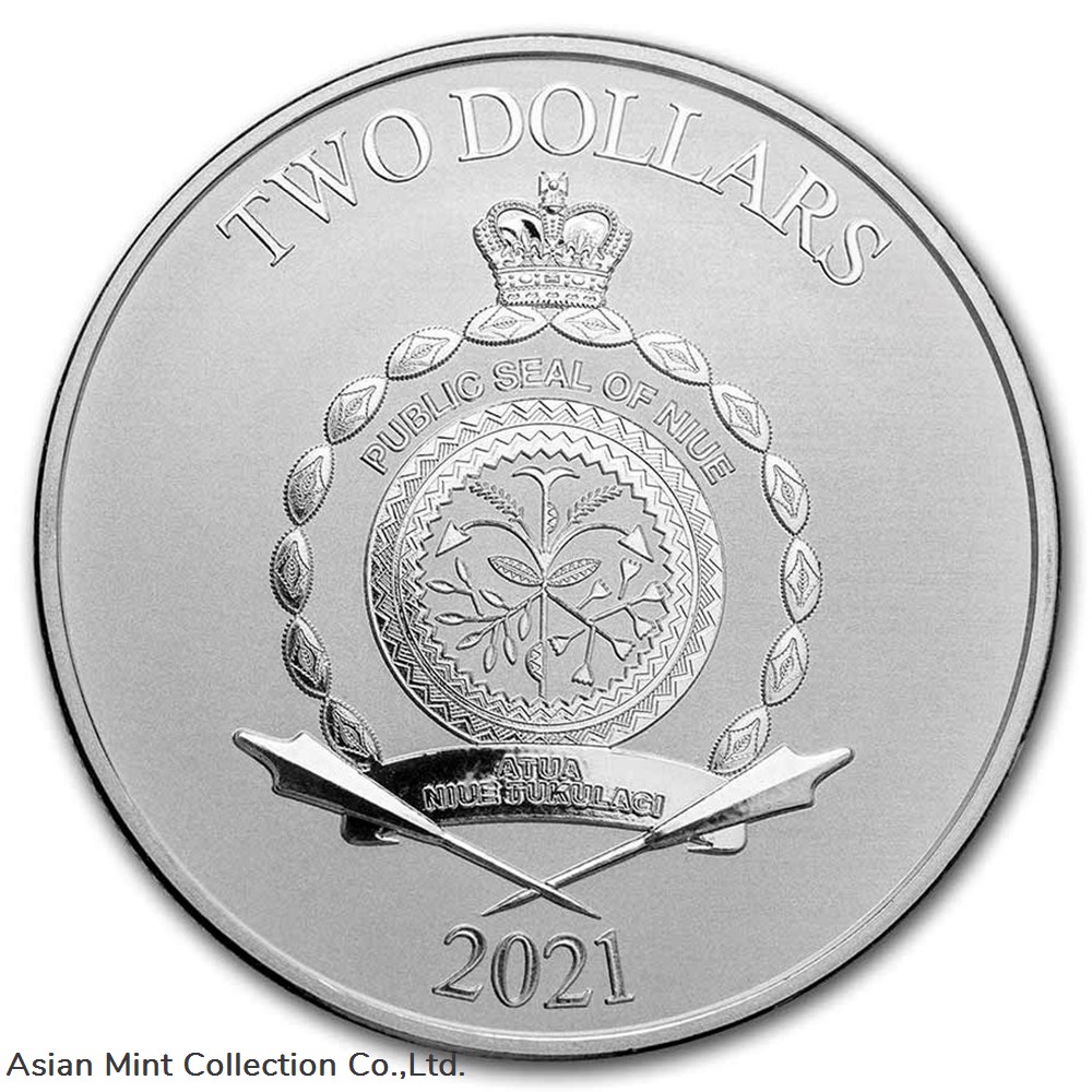 2021 1oz Niue Star Wars - Galactic Empire .999 Silver BU Coin coins ingots bullion 2021 1oz niue star wars galactic empire 999 silver bu coin