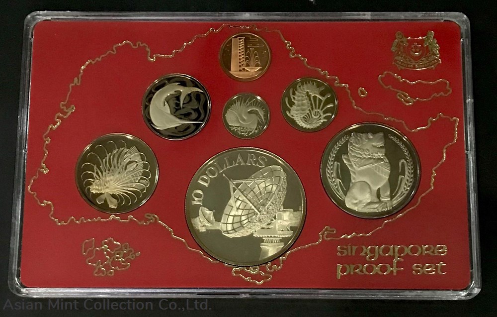 1980 Proof Set, without wood box and COA 4 coins ingots bullion copper coin 1980 proof set without wood box and coa