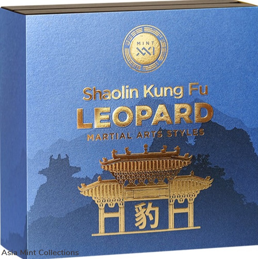 2023 - Shaolin Kung Fu Leopard Martial Arts Styles 2 oz Silver Coin Niue 4 coins ingots bullion 2023 shaolin kung fu leopard martial arts styles 2 oz silver coin niue