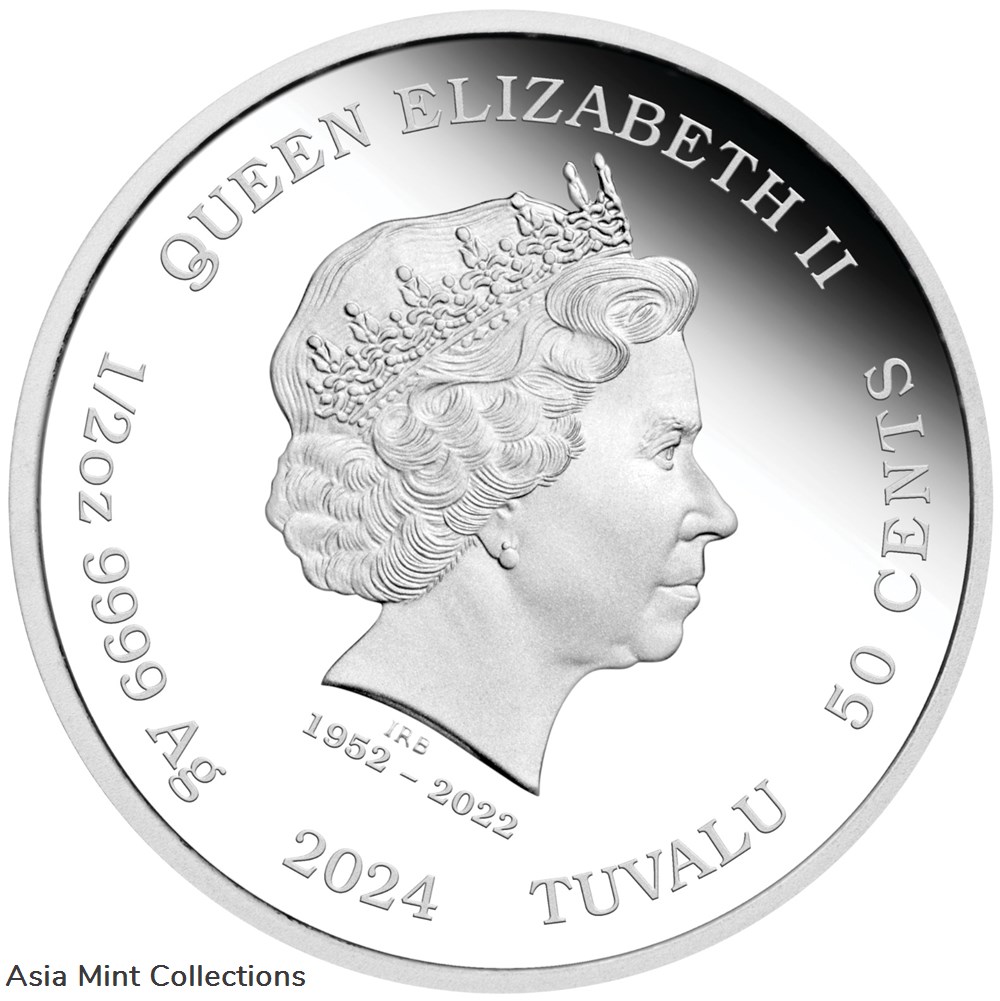 2024 Year of the Dragon BABY 1/2oz .9999 Silver Proof Half Dollar Coin Lunar 2 coins ingots bullion 2024 year of the dragon baby 1 2oz 9999 silver proof half dollar coin lunar