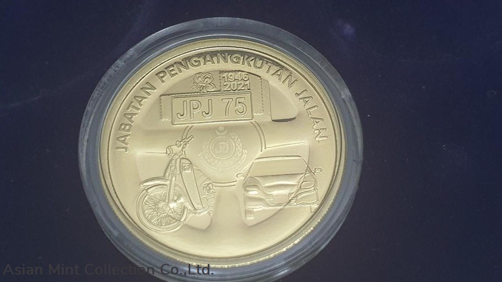 ingots bullion silver 2021 jpj s 75th anniversary commemorative 2 coins set by bank negara malaysia