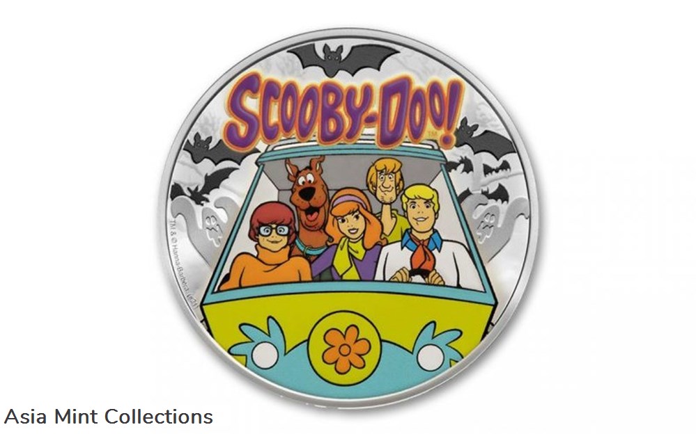 2021 - Scooby-Doo Proof Silver Coin 1$ Barbados coins ingots bullion 2021 scooby doo proof silver coin 1 barbados