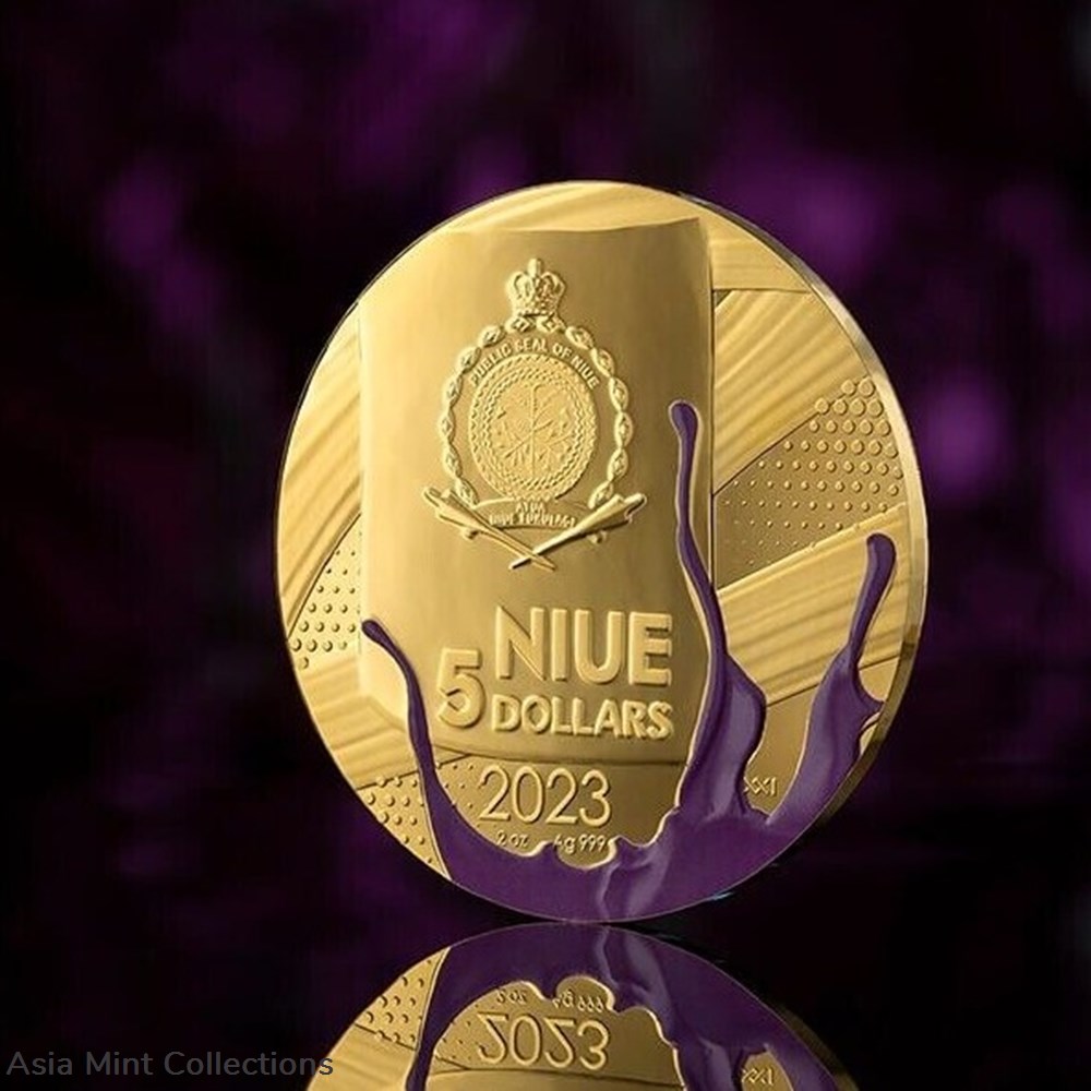 2023 - Pop Art Mona Lisa 2 oz Proof Silver Coin 5$ Niue 2 coins ingots bullion 2023 pop art mona lisa 2 oz proof silver coin 5 niue