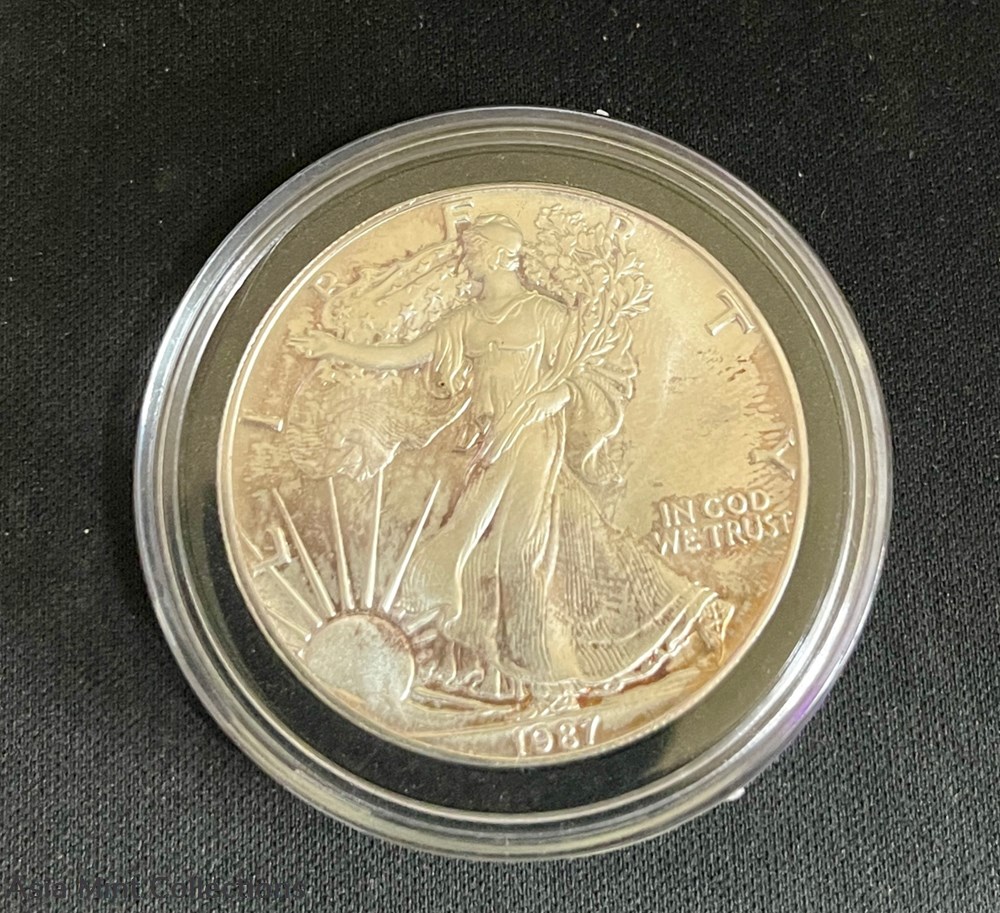 coins world united states 1987 american silver one dollar eagle 1 oz fine silber 999