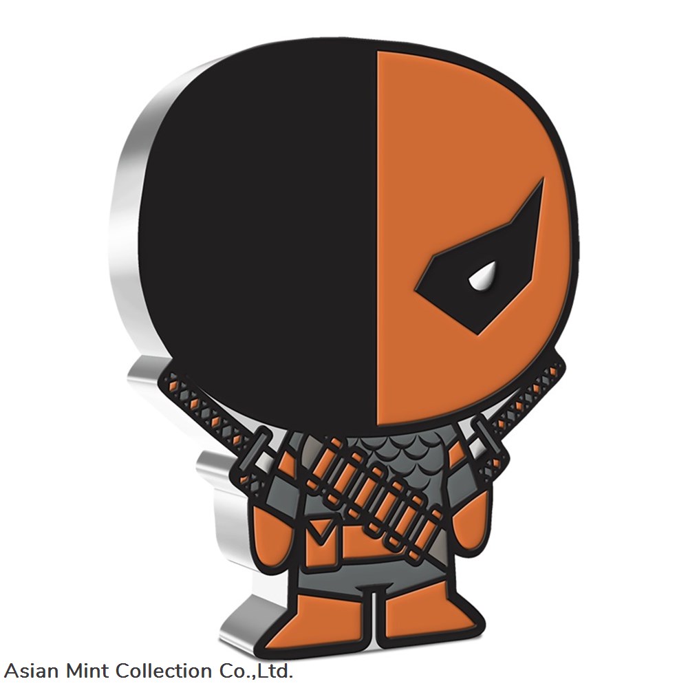 2021 Chibi DC Comics Series – DEATHSTROKE™ 1oz Silver Coin coins ingots bullion ingot 2021 chibi dc comics series deathstroke 1oz silver coin