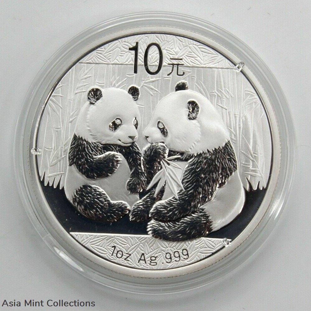 2009 Chinese Panda 1 oz Silver Coin BU coins ingots bullion 2009 chinese panda 1 oz silver coin bu