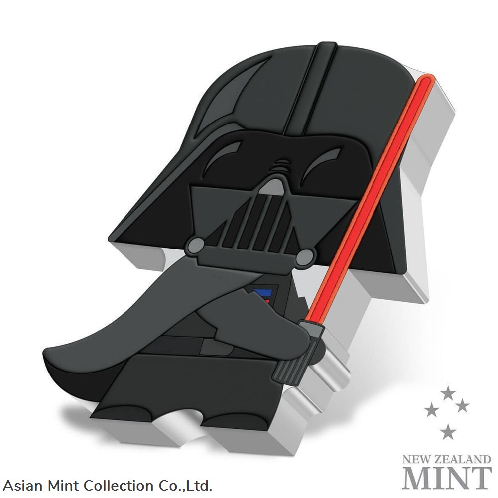 2023 Niue Star Wars Return of the Jedi Darth Vader 1oz Silver Chibi Coin 2 coins ingots bullion ingot 2023 niue star wars return of the jedi darth vader 1oz silver chibi coin