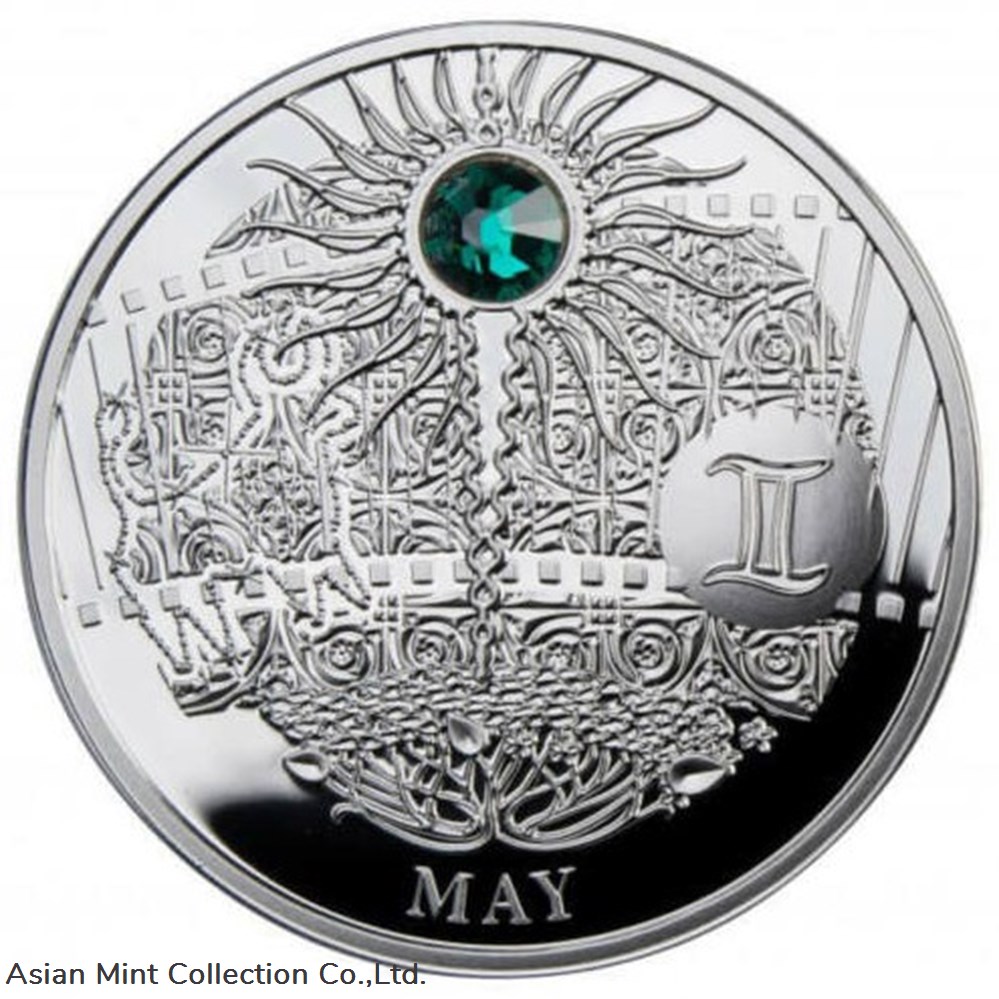 2013 - MAY The Magic Stones of Happiness Proof silver Coin 1$ Niue coins ingots bullion 2013 may the magic stones of happiness proof silver coin 1 niue