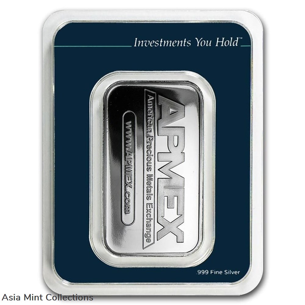 1 oz Silver Bar - APMEX (TEP) 2 coins ingots bullion coin 1 oz silver bar apmex tep