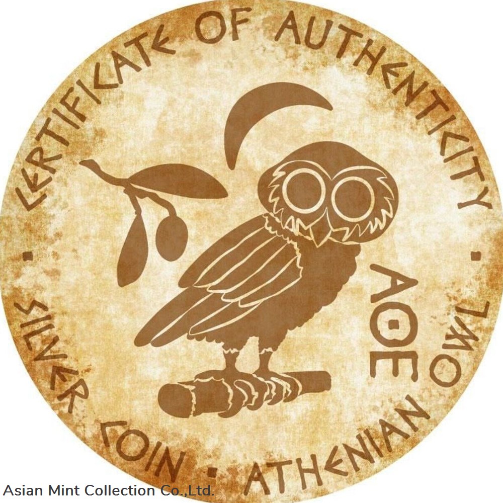 2020 2$ Athenian Owl Ruthenium Hollo 1Oz Silver With Swarovski Crystals 3 coins ingots bullion coin 2020 2 athenian owl ruthenium hollo 1oz silver with swarovski crystals