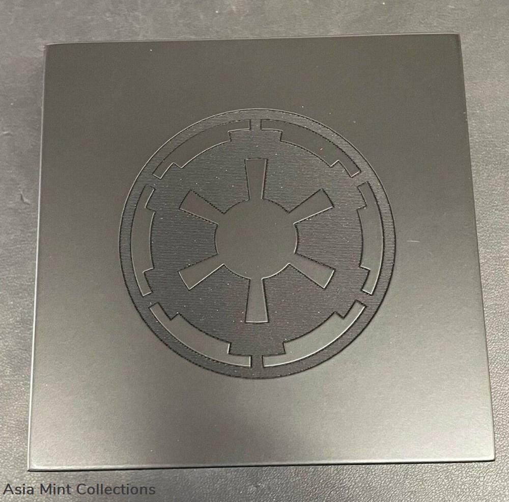 2017 Star Wars Rogue One Imperial Empire 1ozt. Silver Colored Proof Coin in OGP 5 coins ingots bullion 2017 star wars rogue one imperial empire 1ozt silver colored proof coin in ogp