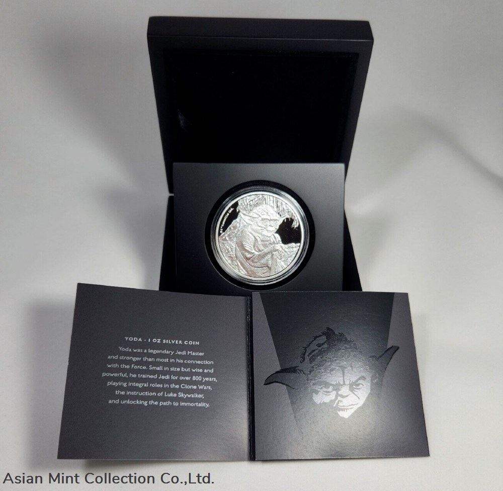 coins ingots bullion 2016 star wars yoda 1oz silver proof disney coin
