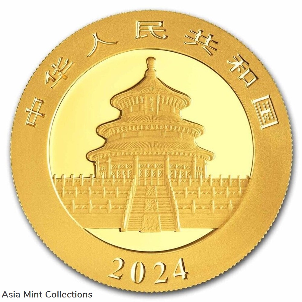 2024 - China 50 Yuan Panda 3 Grams 999 Gold in Original Packaging Film Welded 2 coins ingots bullion coin 2024 china 50 yuan panda 3 grams 999 gold in original packaging film welded