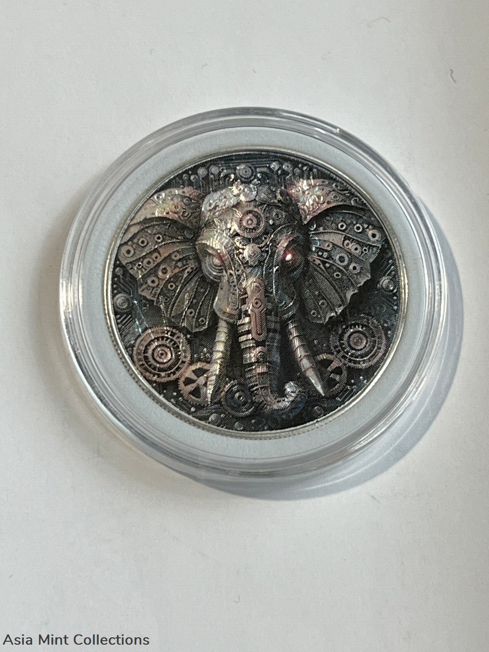 Magnificent Mechanical Elephant Genuine Silver Eagle 1oz .999 Silver Dollar Coin 2 coins ingots bullion magnificent mechanical elephant genuine silver eagle 1oz 999 silver dollar coin