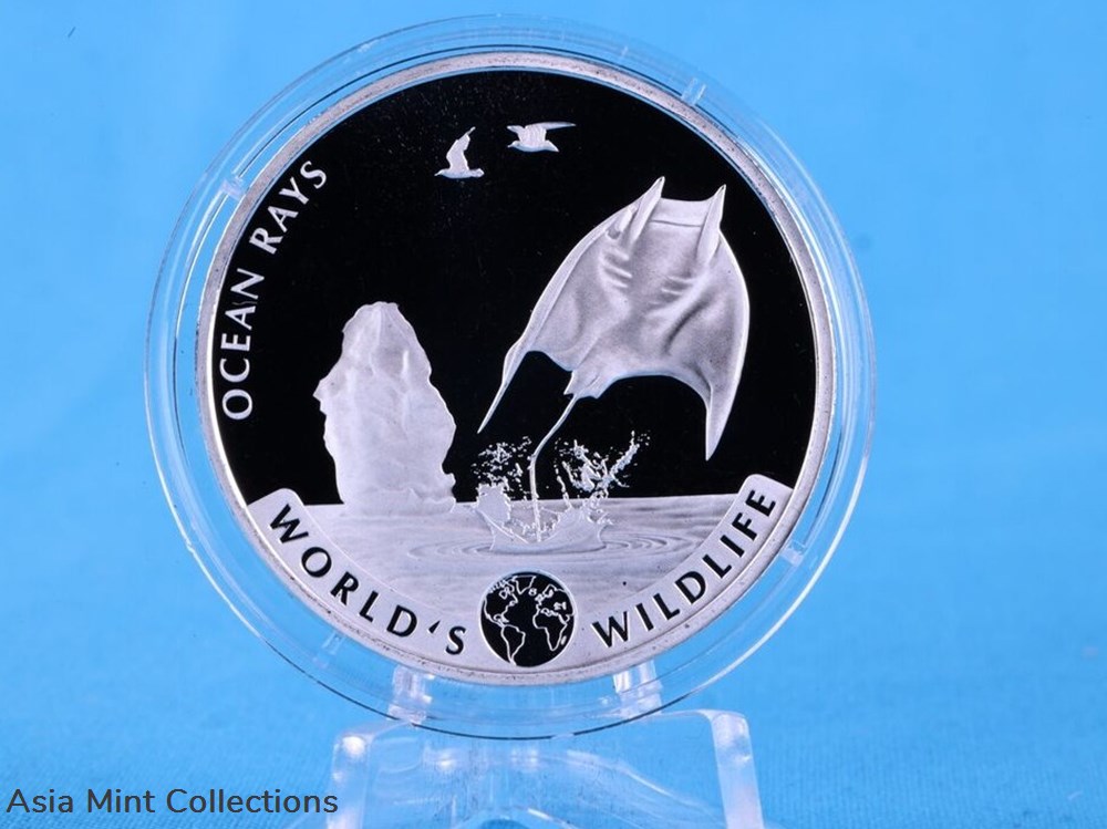 2023 - Rays Congo Worlds' Wildlife (5th) 1 oz 999 Silver ST 3 coins ingots bullion coin 2023 rays congo worlds wildlife 5th 1 oz 999 silver st