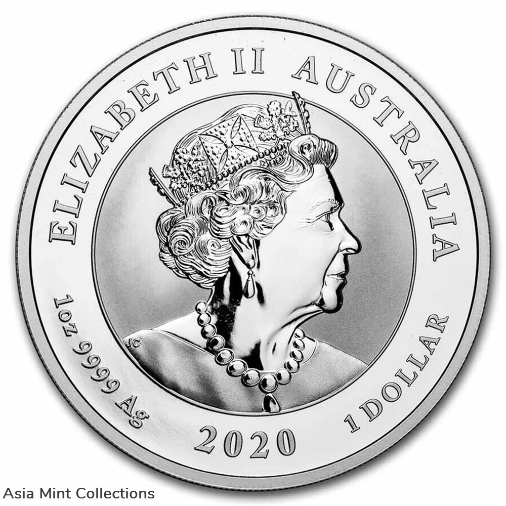 coins ingots bullion coin 2020 australia 1 dollar bull bear 1 oz 9999 silver st bu